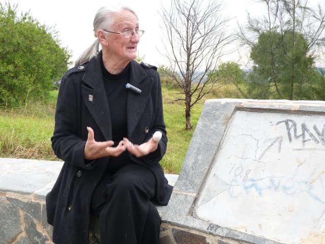 Auntie Fran Bodkin at William Howe Park, Mt Annan